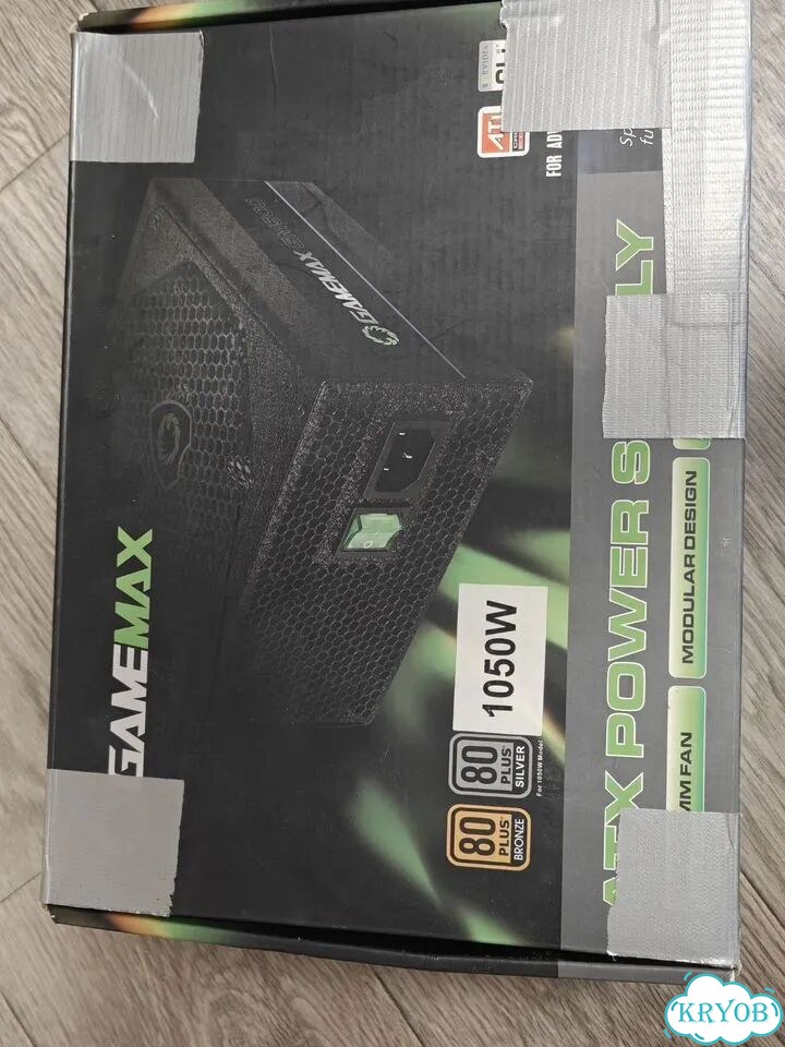Блок питания для пк 1000w Gamemax фото 9