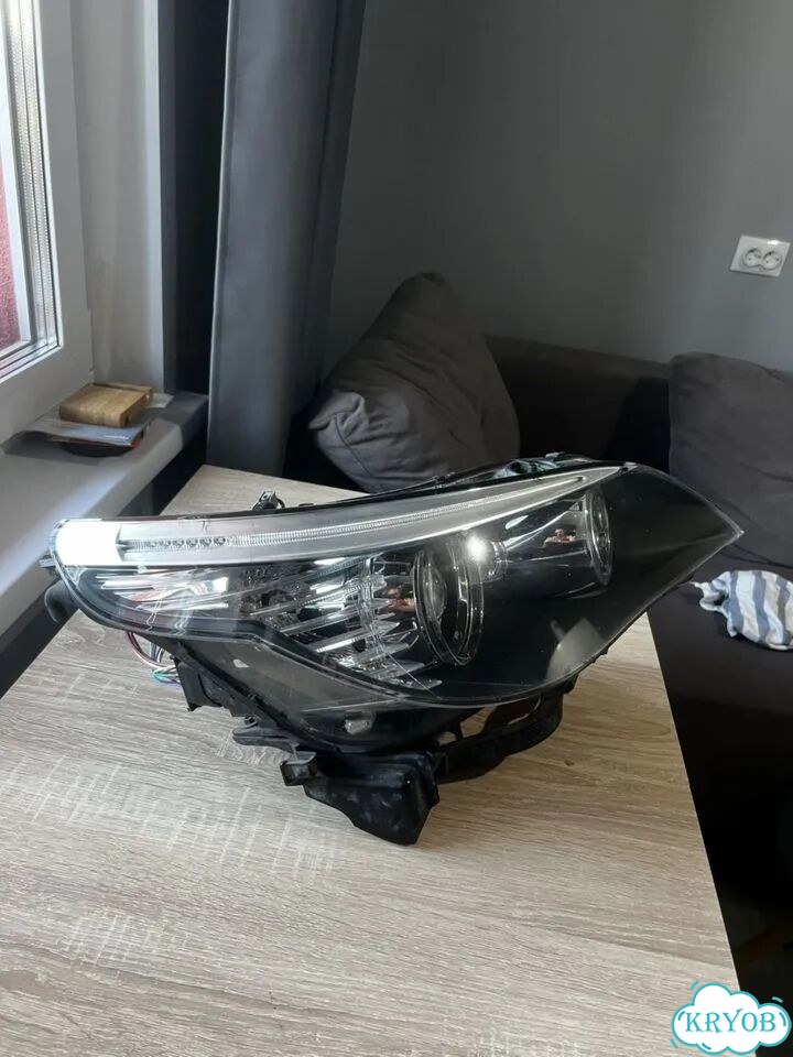 Фара bmw e60 рестайлинг фото 2