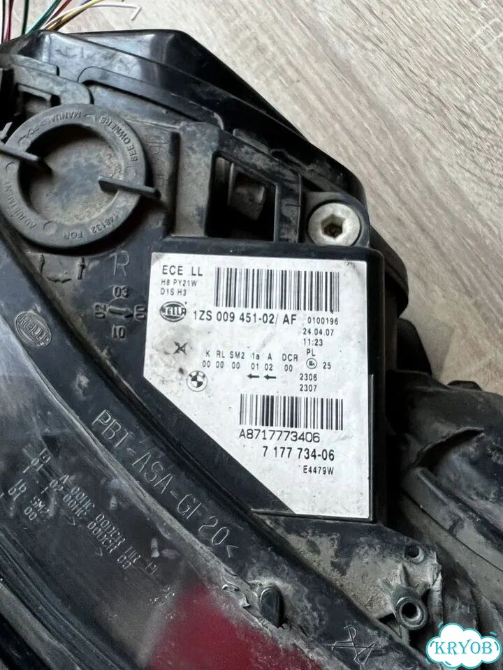 Фара bmw e60 рестайлинг фото 4