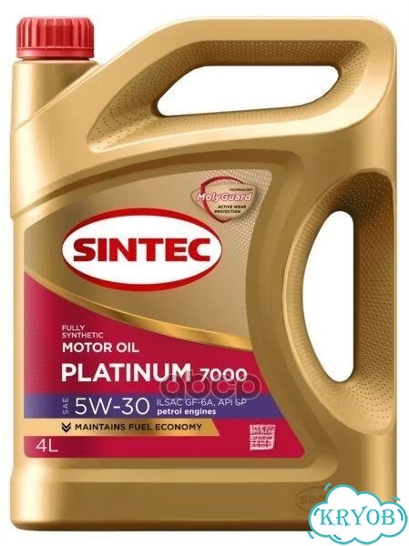 Масло моторное синтетика sintec Platinum 7000 SAE фото 1