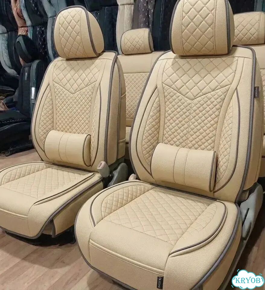 Автомобильные чехлы льняные фото 3