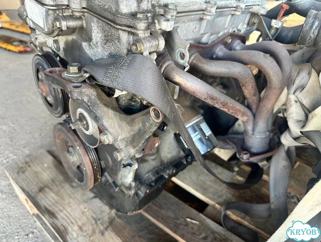 Двигатель Toyota Vitz SCP10 1SZ-FE 2001 фото 3