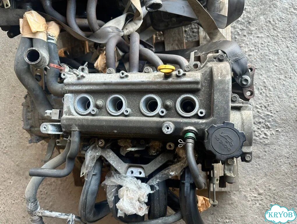 Двигатель Toyota Vitz SCP10 1SZ-FE 2001 фото 5