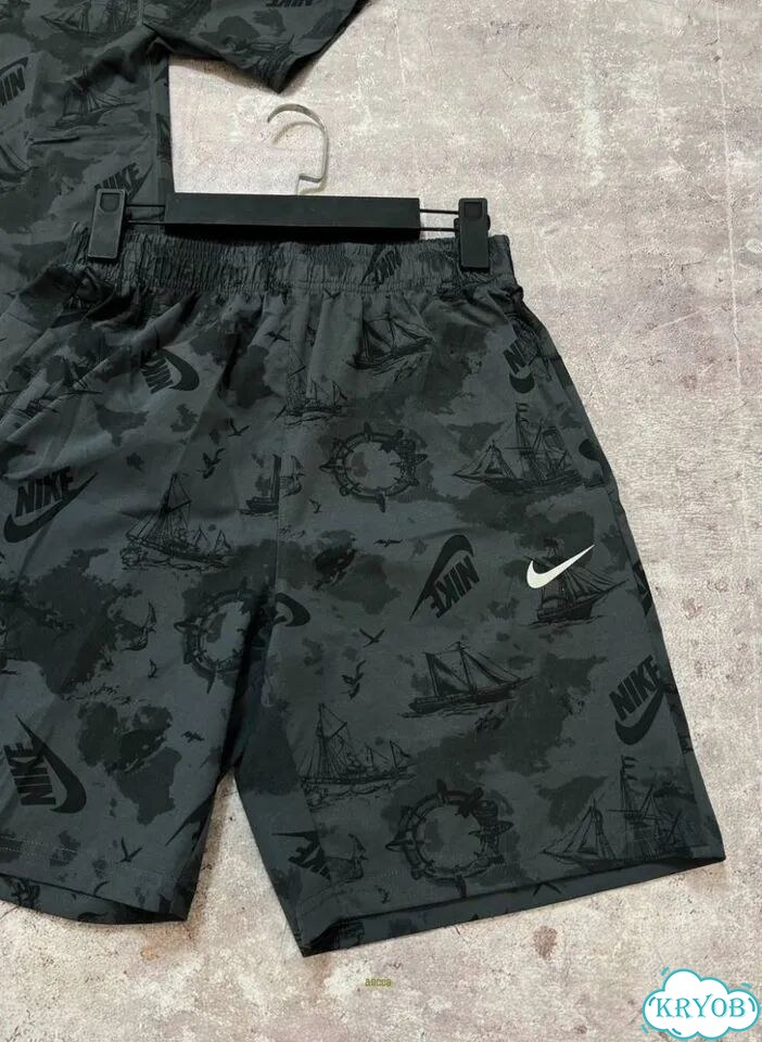 Костюм шорты с футболкой Nike фото 5