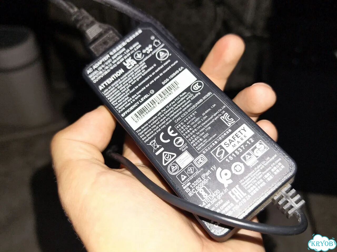 Блок питания от монитора MSI g242 Adpc2045 фото 2