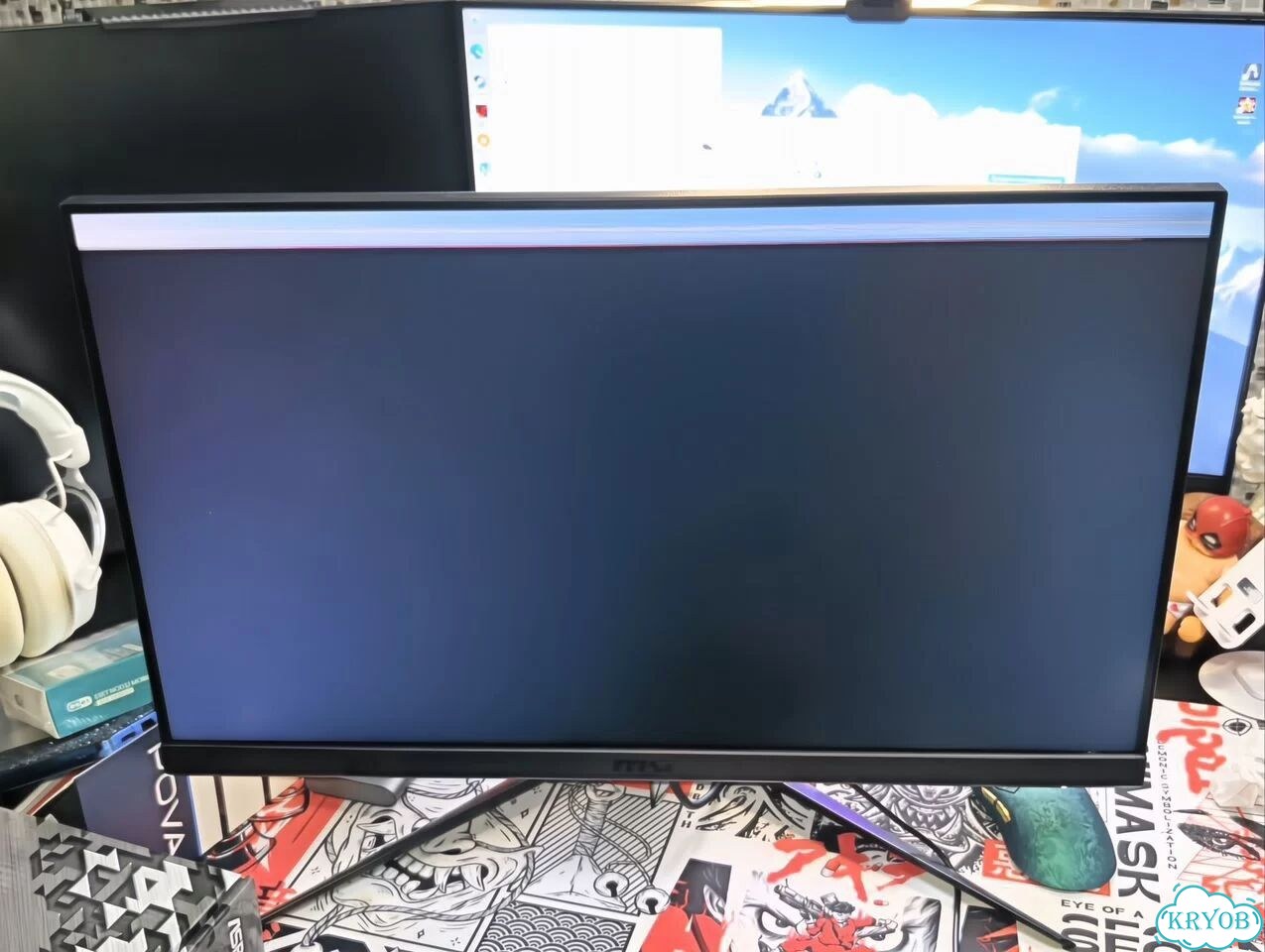 Монитор msi optix g242 на запчасти- восстановление фото 1