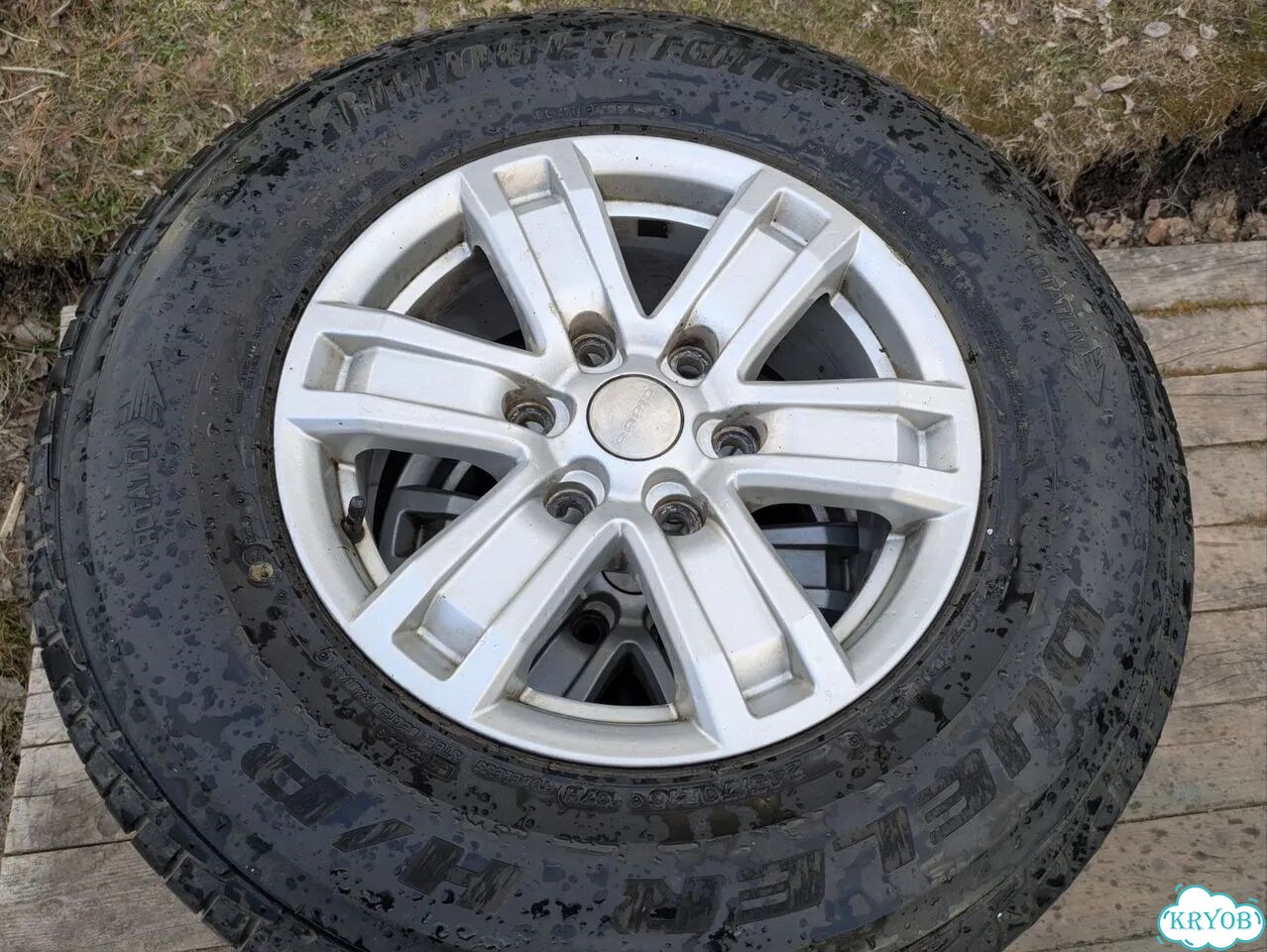 Летние колеса Bridgestone 245/70 R16 литье фото 5