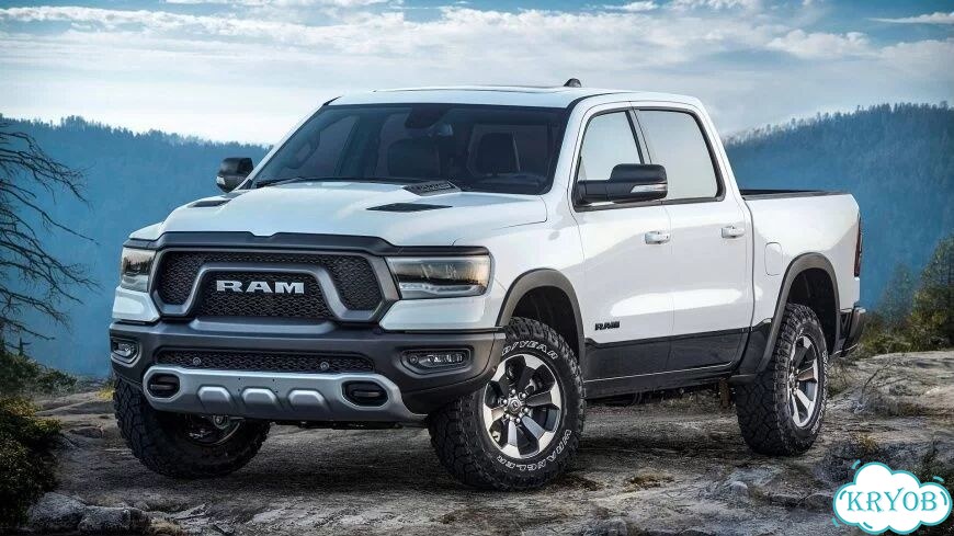 Выхлоп с заслонками на Dodge Ram 5.7L фото 3