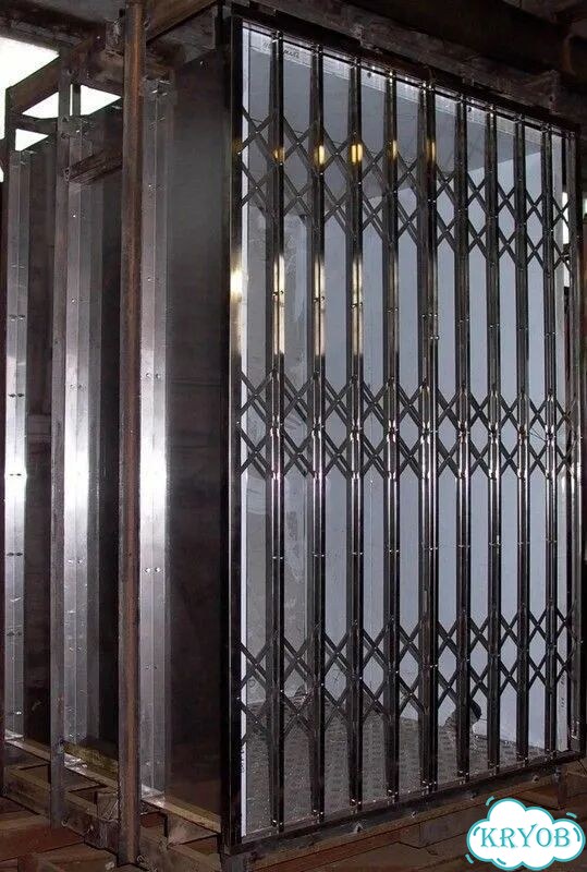 Раздвижные решетки из нержавеющей стали фото 7