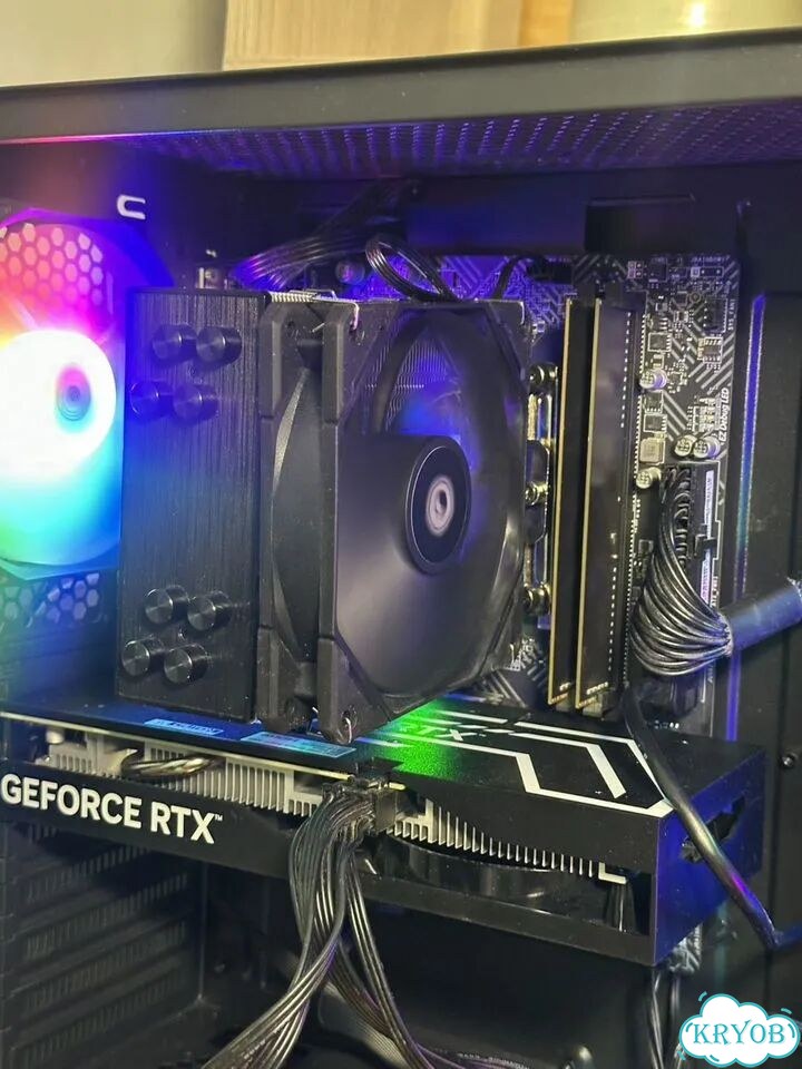 Игровой пк i3-13100F RTX 4060 DDR4 16gb M2 фото 3