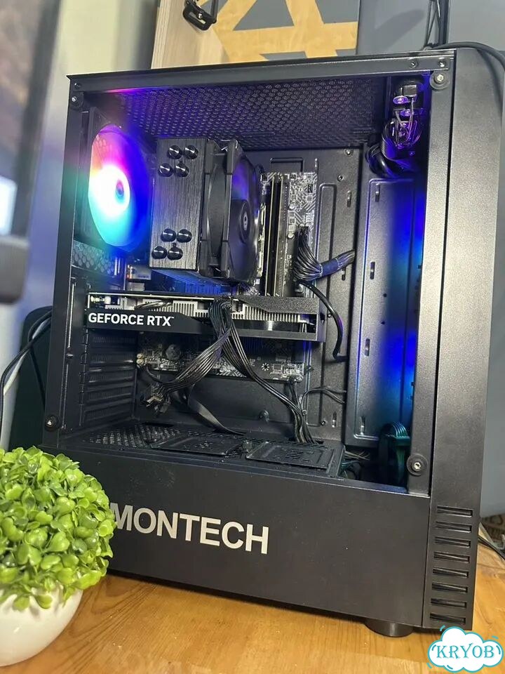 Игровой пк i3-13100F RTX 4060 DDR4 16gb M2 фото 5