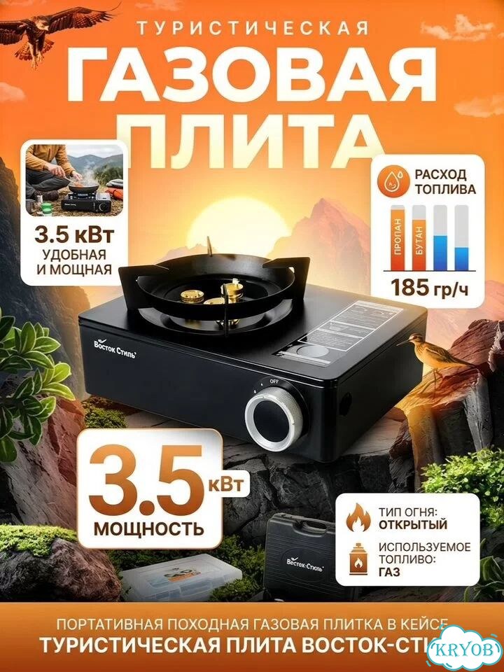 Аренда туристической газовой плиты фото 3