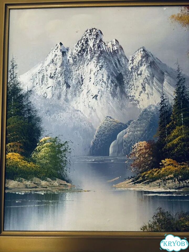 Картина в рамке пейзаж фото 2