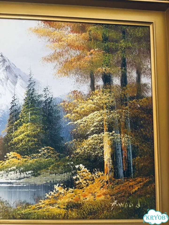 Картина в рамке пейзаж фото 3