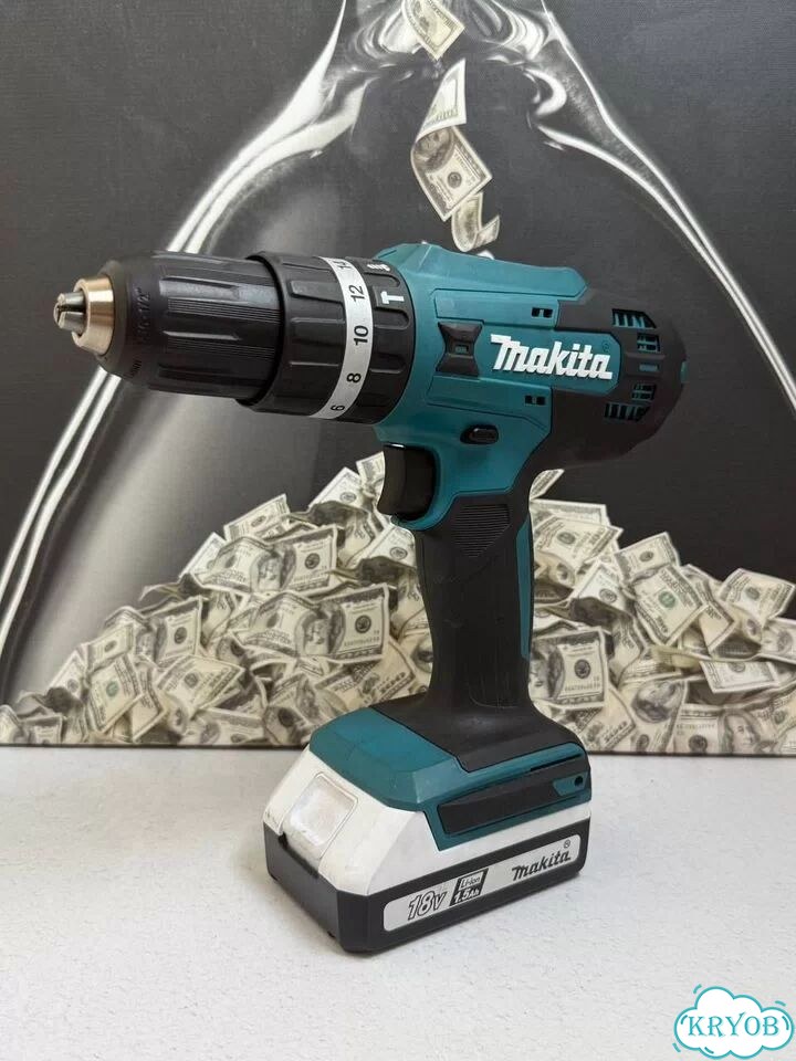 Аккумуляторная дрель-шуруповерт Makita HP488D фото 1