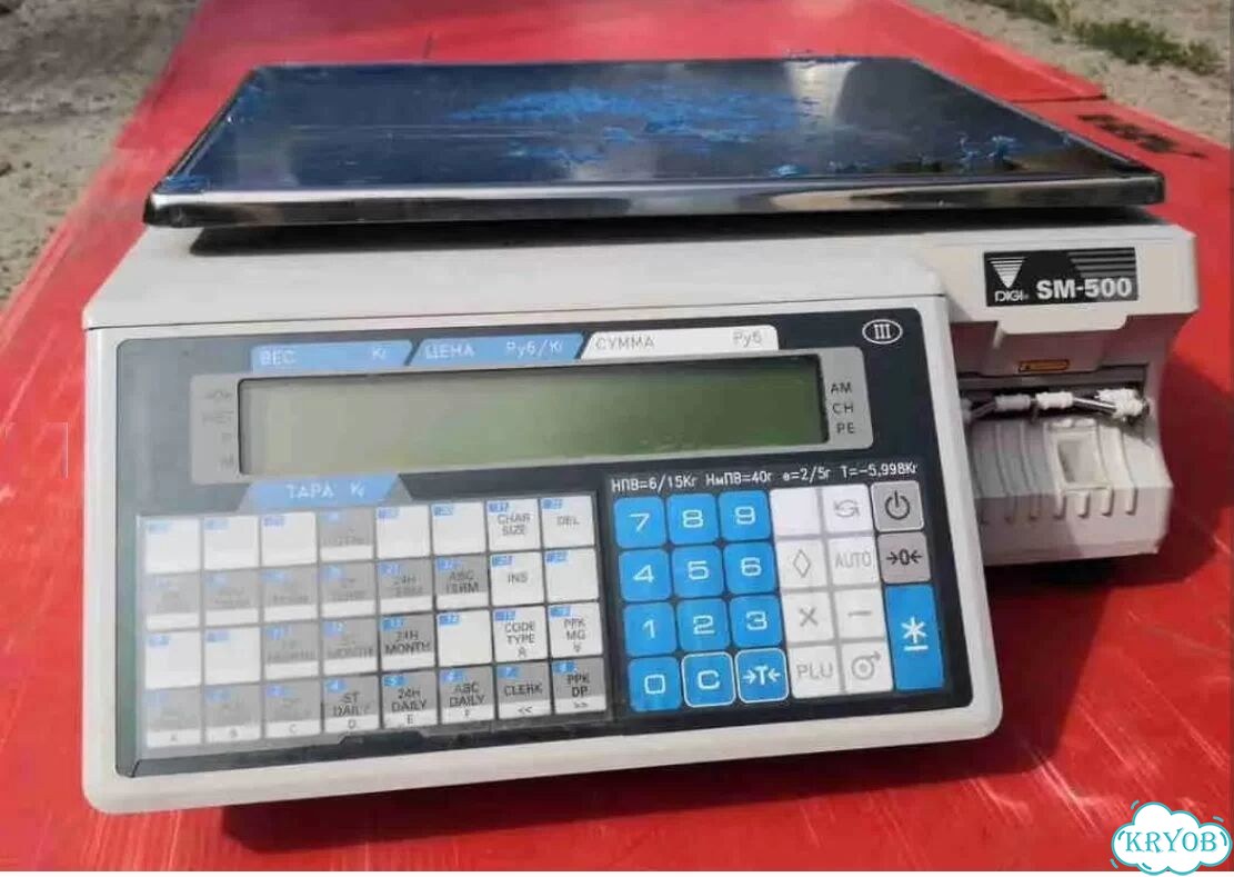Весы настольные Digi SM-500 MK4 15 кг фото 2