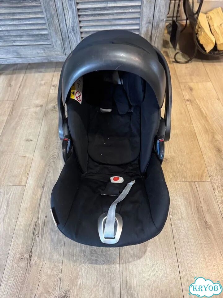 Автолюлька cybex cloud q с базой isofix фото 3