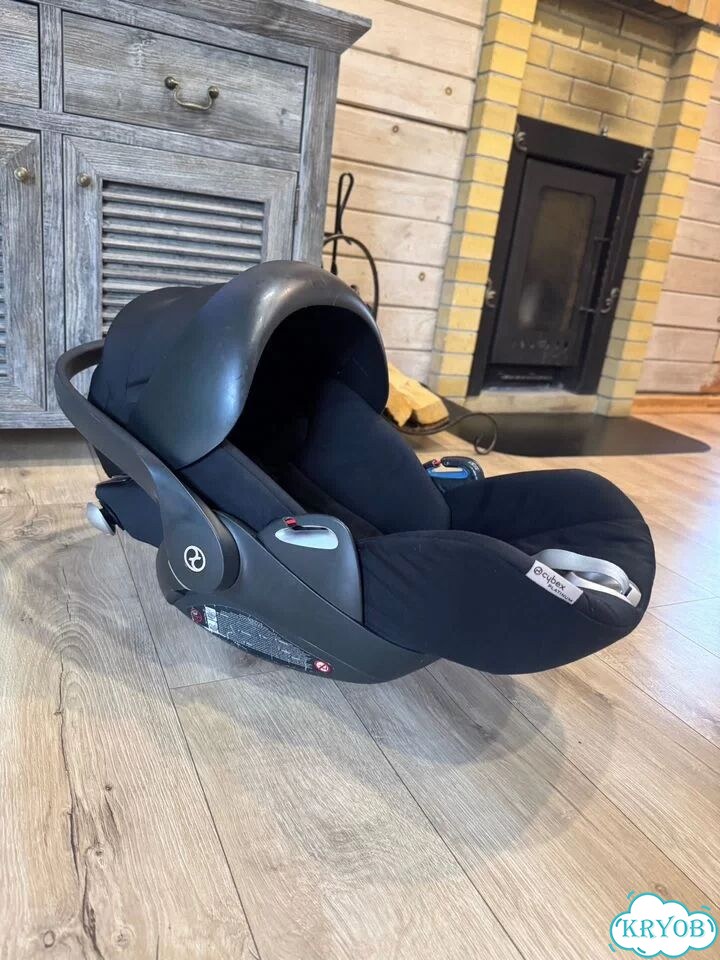 Автолюлька cybex cloud q с базой isofix фото 5