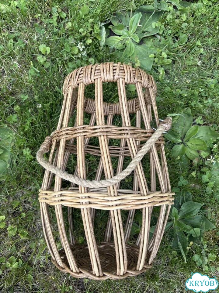 Корзина плетеная фото 5