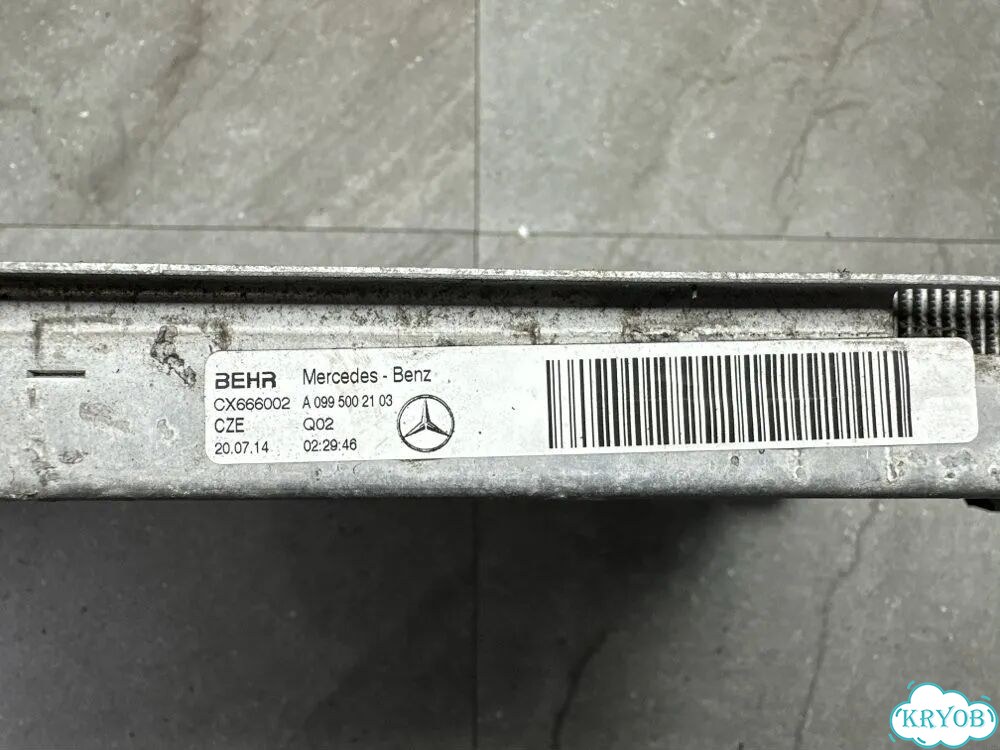 Радиатор двс Mercedes-Benz C-class W205 274920 фото 6