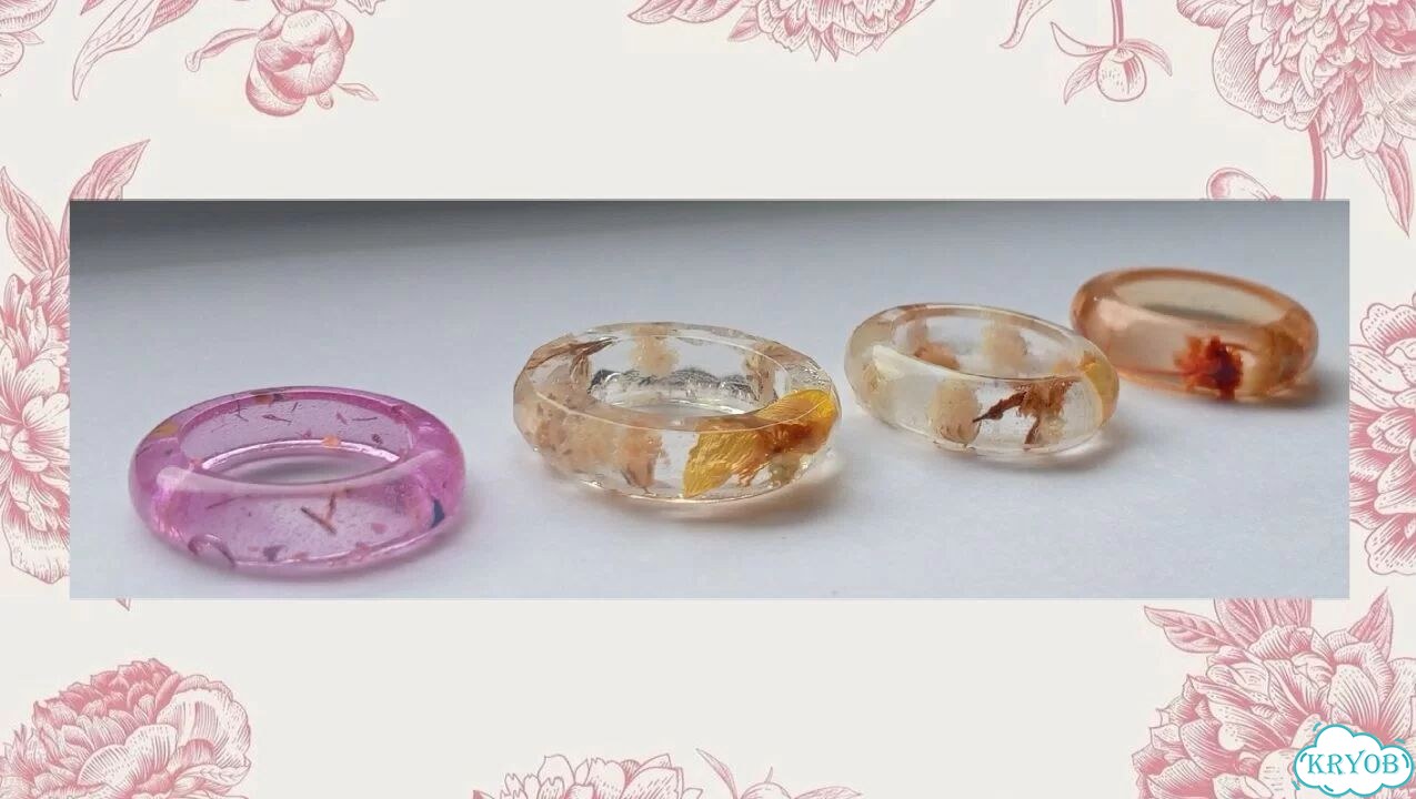 Украшения из эпоксидной смолы, бисера и букеты фото 8