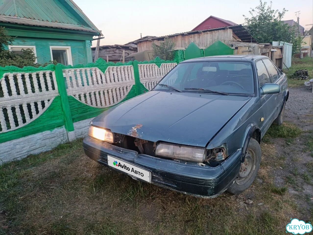Mazda 626 2.0 MT, 1992, битый, 500 000 км фото 2