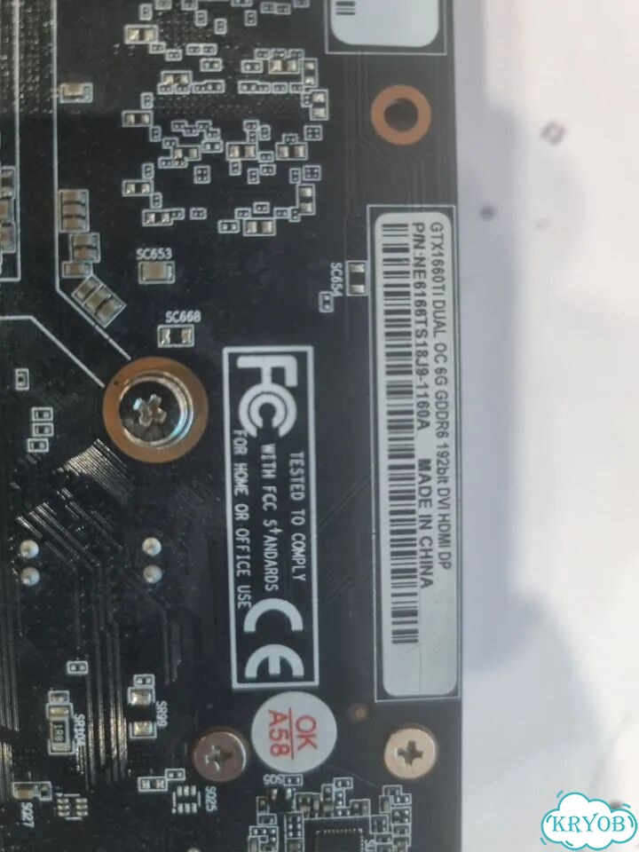 Видеокарта gtx 1660 ti 6gb gddr6 фото 3