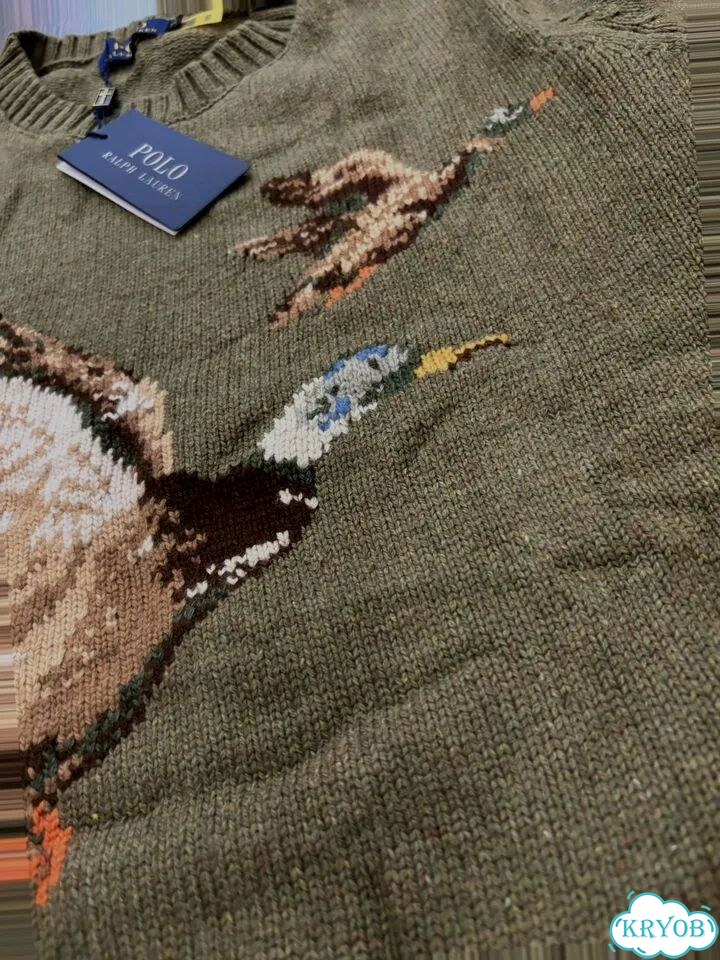 Свитер Polo Ralph Lauren duck в отличном состоянии фото 4