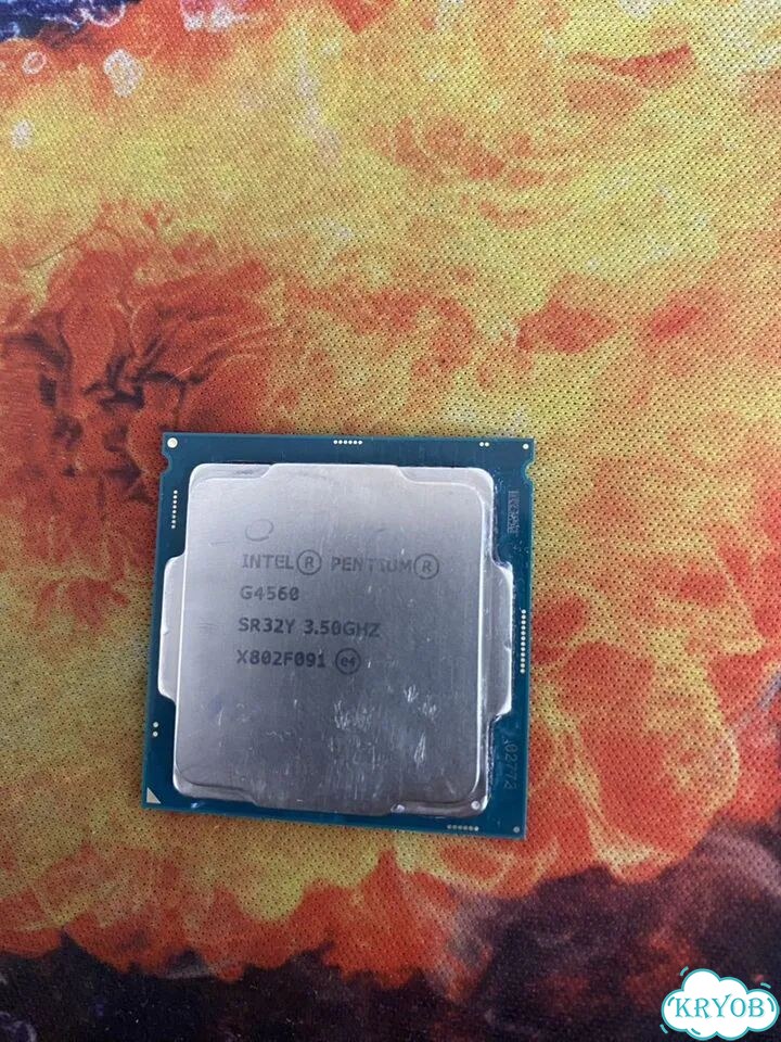 Процессор intel pentium G4560 фото 1