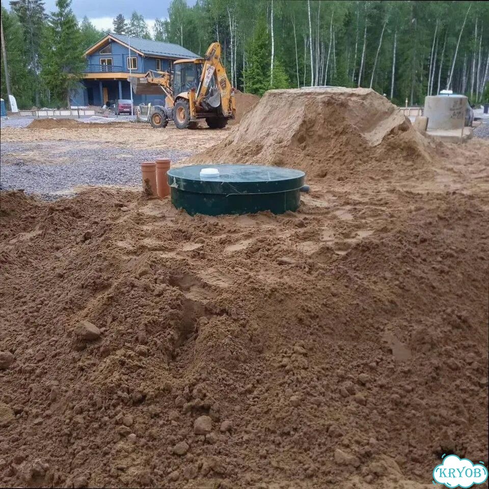 Автономная канализация с монтажом фото 8