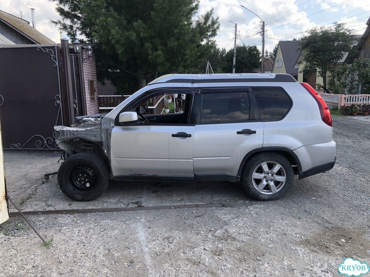 Nissan X-Trail 2.0 MT, 2008, битый, 200 000 км фото 17