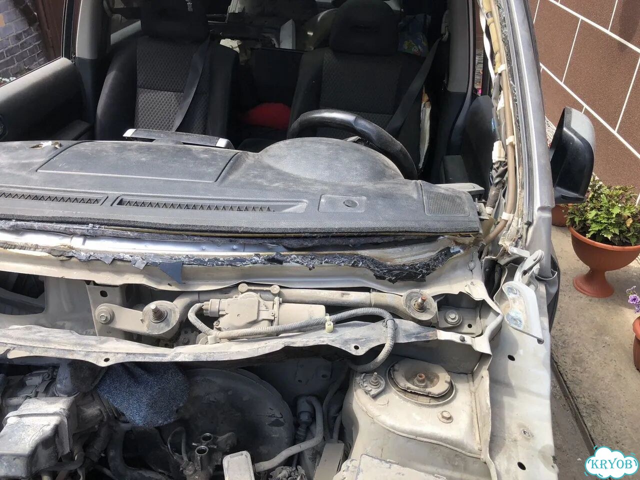 Nissan X-Trail 2.0 MT, 2008, битый, 200 000 км фото 19
