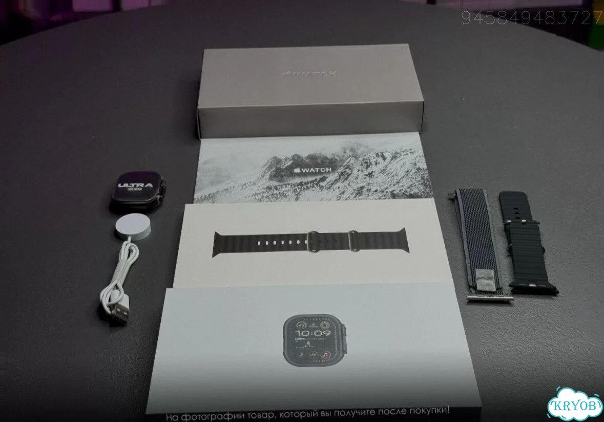 Apple Watch Ultra 3 + AirPods 4 ANC (Комплект) фото 6