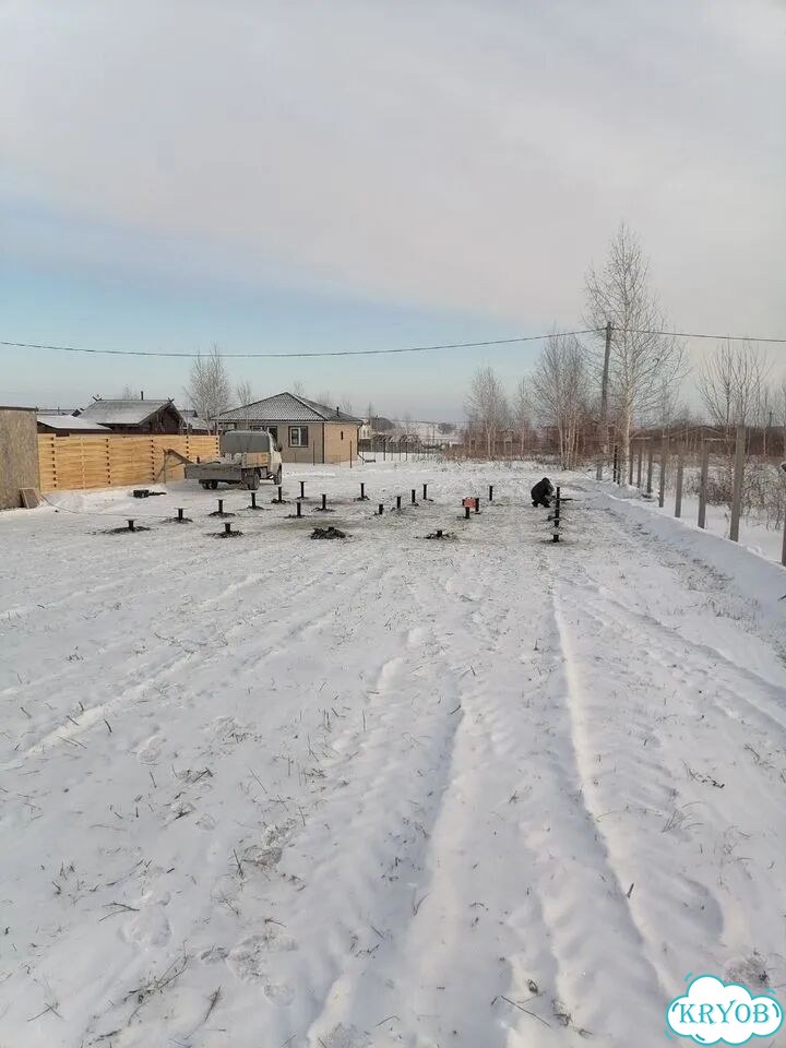 Винтовые сваи под дом фото 3