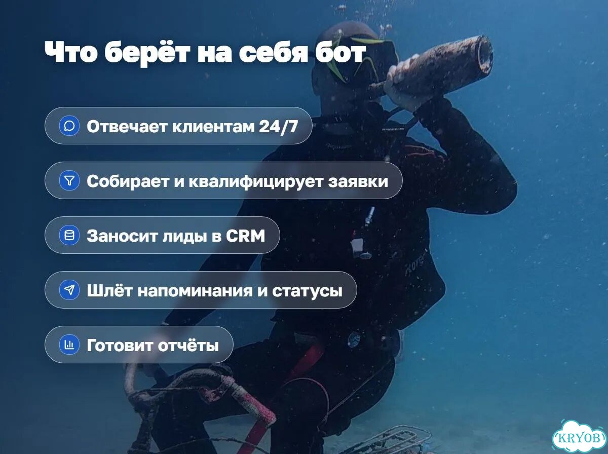 Заявки 24/7: AI-агент для бизнеса фото 2
