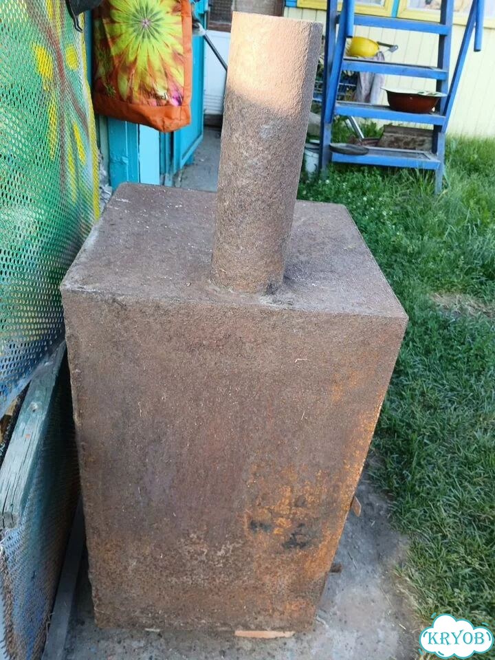 Печь буржуйка для гаража фото 2