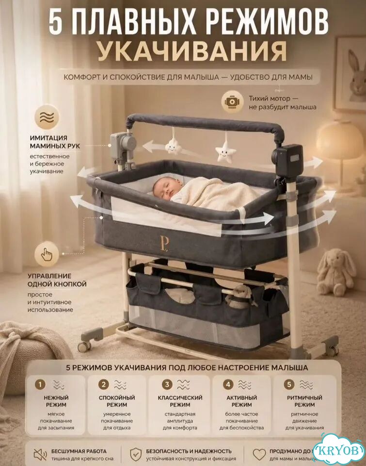Детская кроватка для малыша бу фото 3