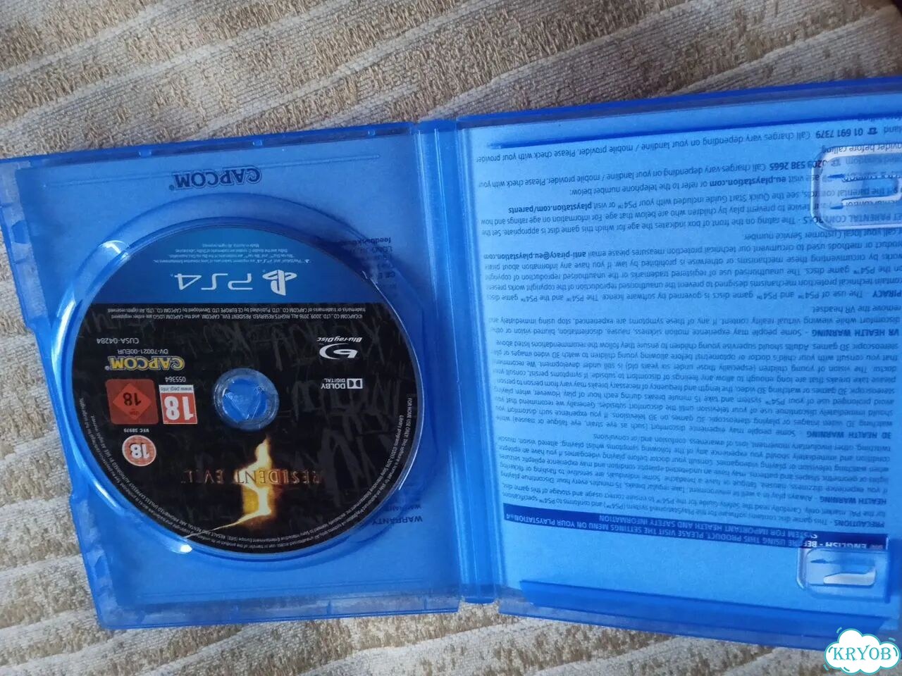 Resident evil 5 ps4 диск ps5 фото 3
