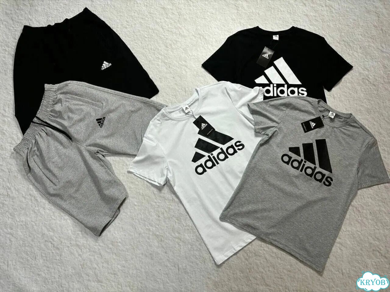 Шорты мужские Adidas хлопок фото 1