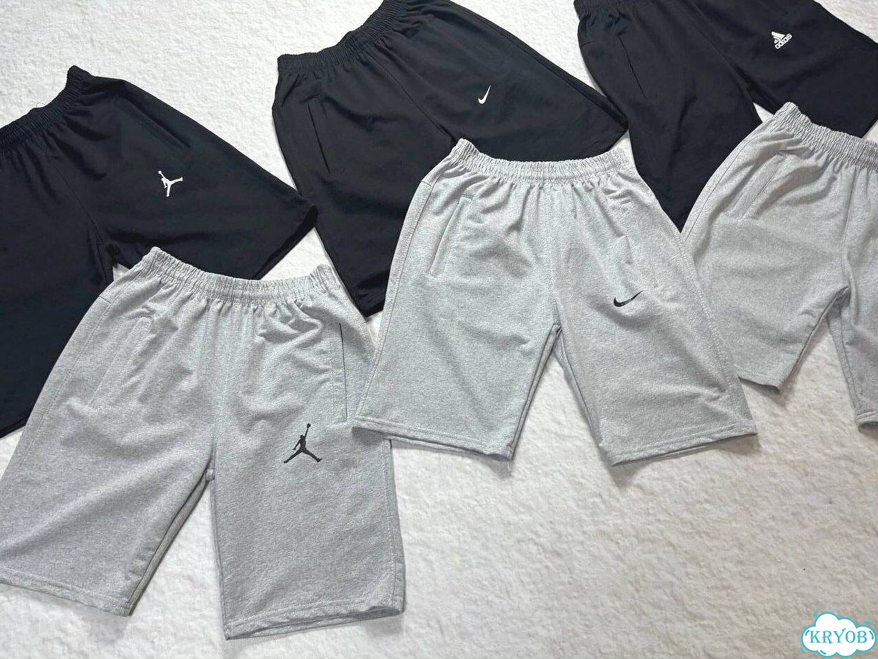 Шорты мужские Adidas хлопок фото 2
