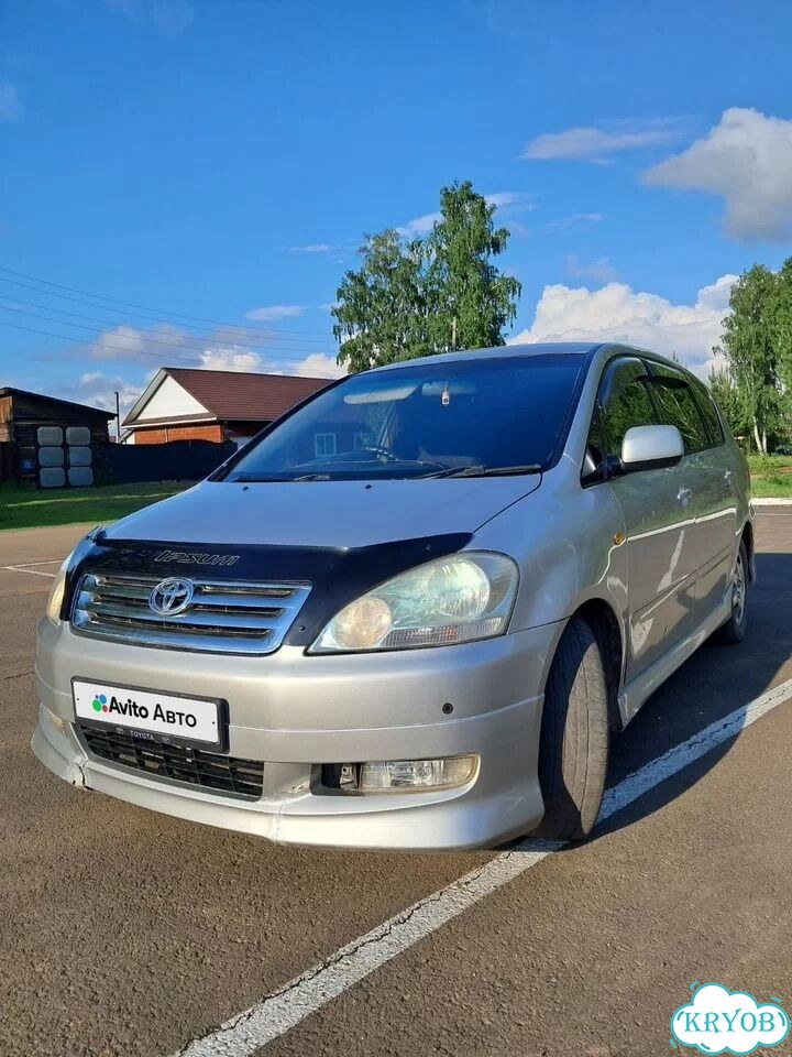 Toyota Ipsum 2.4 AT, 2002, битый, 295 069 км фото 22
