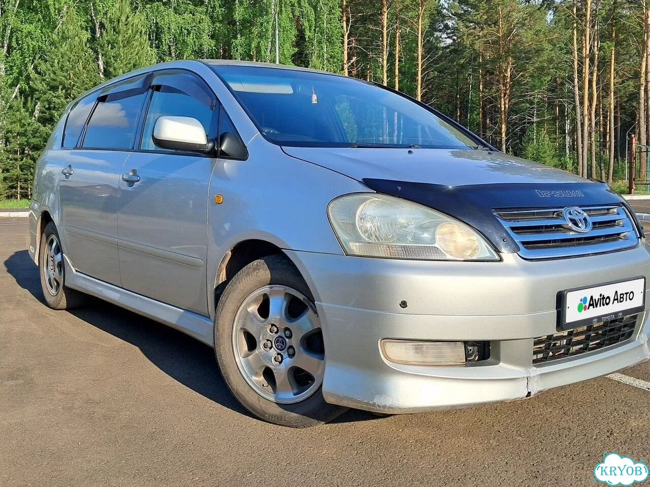 Toyota Ipsum 2.4 AT, 2002, битый, 295 069 км фото 23