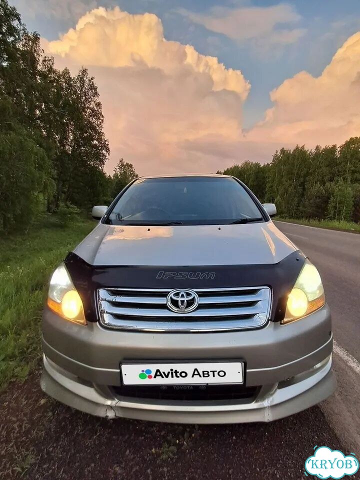 Toyota Ipsum 2.4 AT, 2002, битый, 295 069 км фото 5