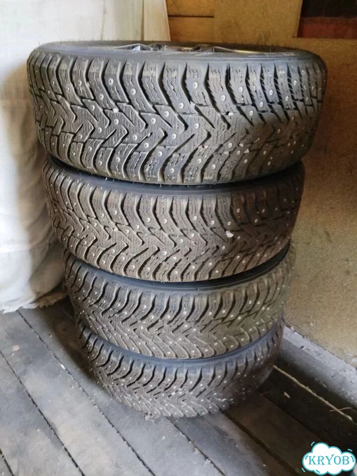 Зимние колеса на volkswagen polo r15 фото 2