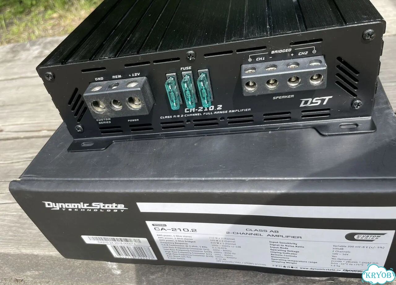 Dynamic State CA-210.2 Custom Series фото 2