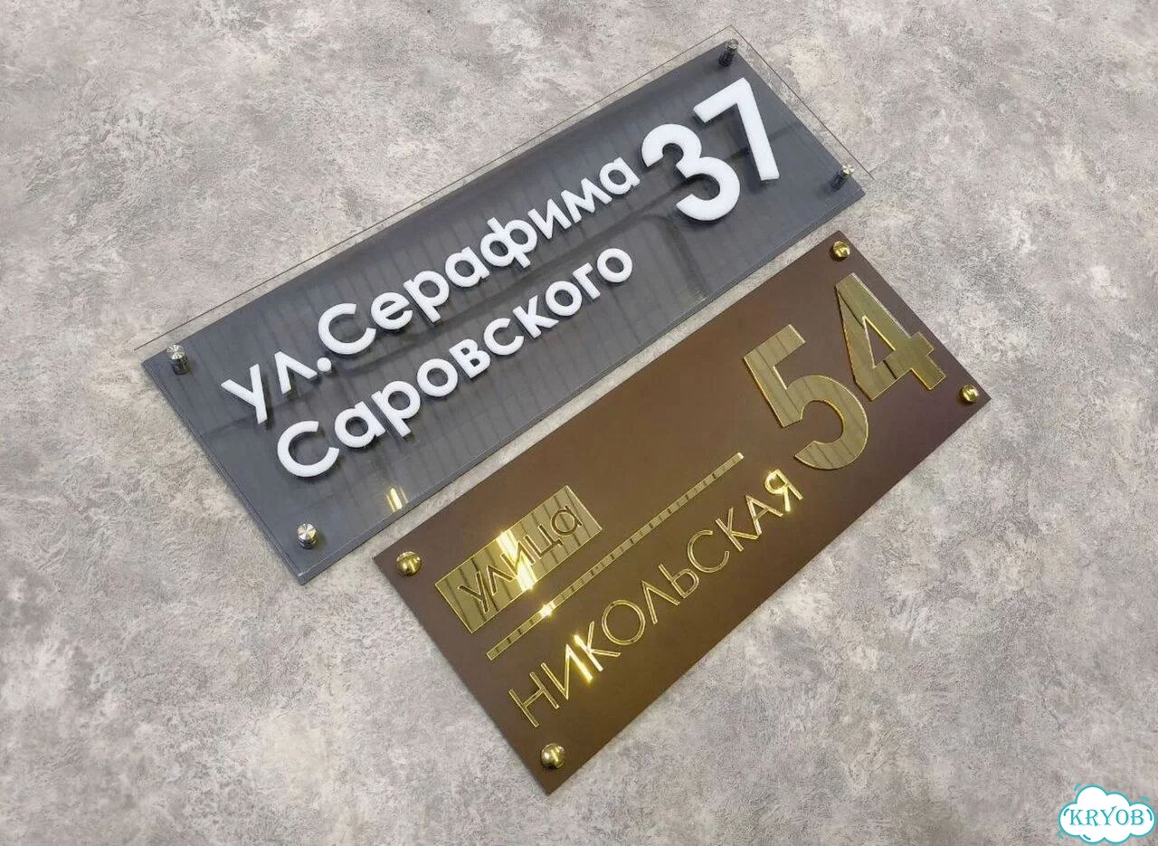 Вывеска, адресник, указатель от производителя фото 5