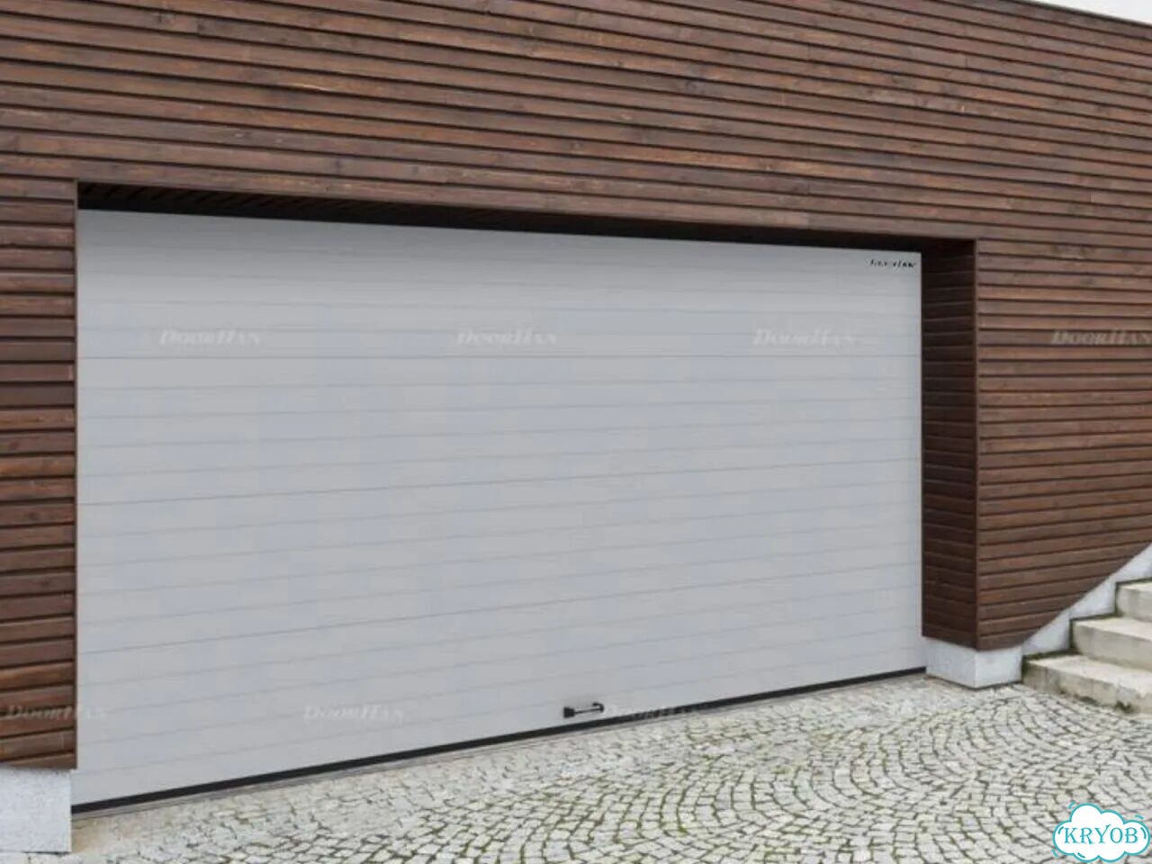 Автоматические секционные ворота DoorHan с заводской гарантией фото 4
