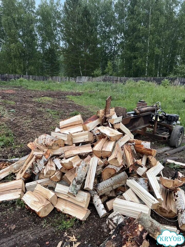 Дрова березовые колотые фото 1