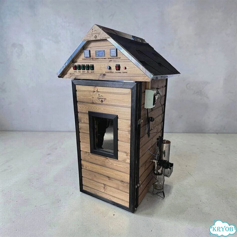 Коптильня горячего копчения. 250л фото 4