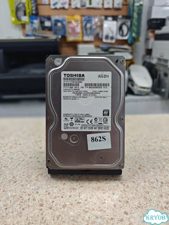 Жесткий диск Toshiba DT01ACA050 фото 1